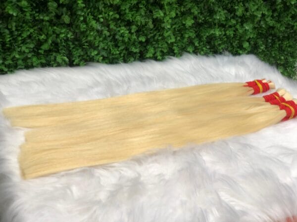 Cabelo Vietnamita Loiro 65cm - Imagem 2