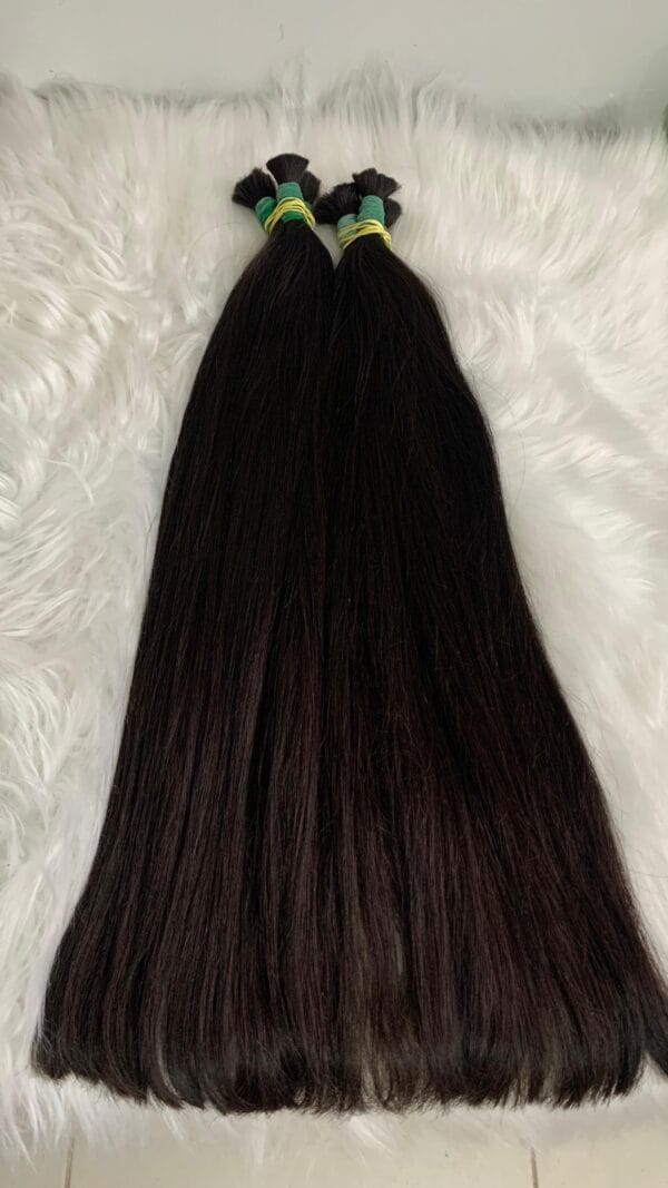 Cabelo Vietnamita Castanho 60cm - Imagem 4