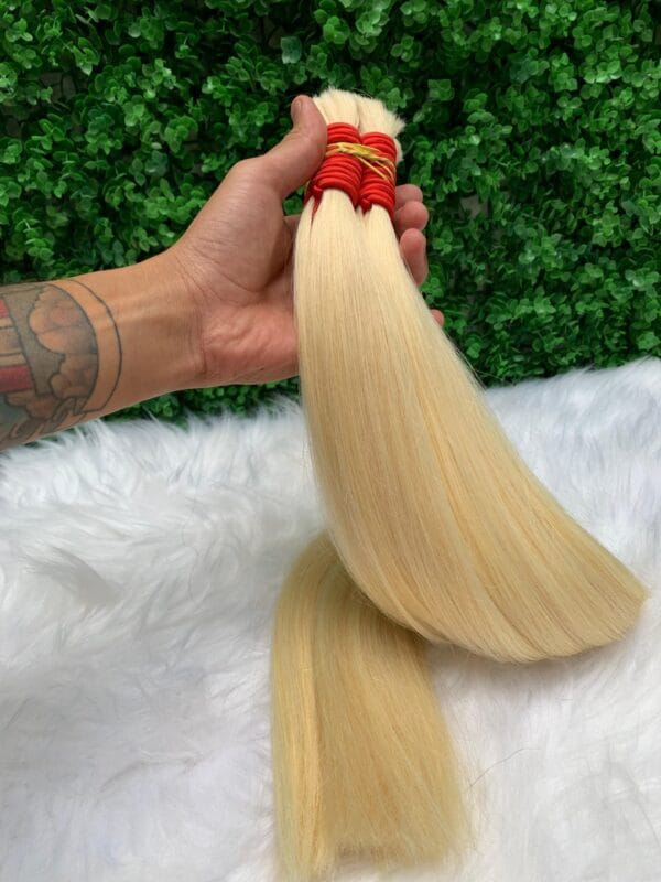 Cabelo Vietnamita Loiro 65cm