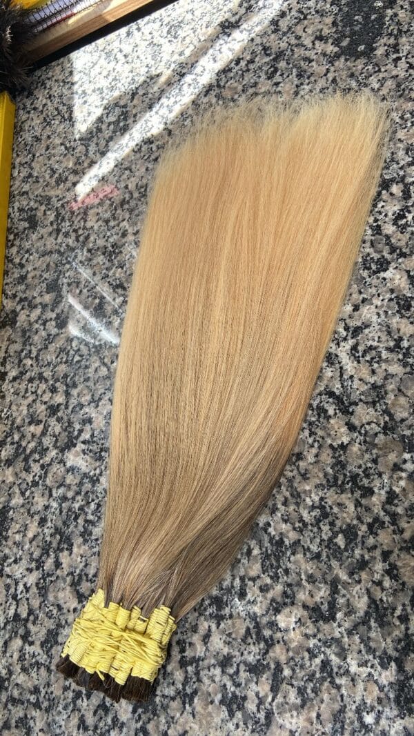 Cabelo Brasileiro Loiro 55cm (Raiz Escura) - Imagem 7